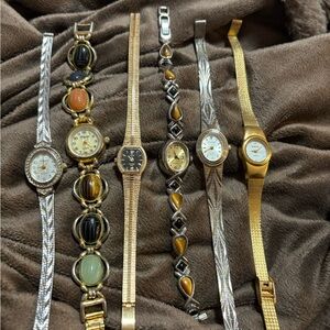 Luxurious Gold and Silver Women's Watch Collection